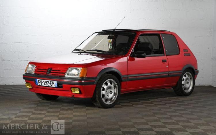 PEUGEOT 205 1,9 GTI ROUGE GV-192-GR