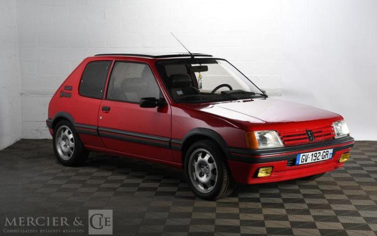 PEUGEOT 205 1,9 GTI ROUGE GV-192-GR