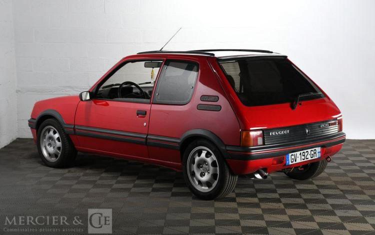 PEUGEOT 205 1,9 GTI ROUGE GV-192-GR