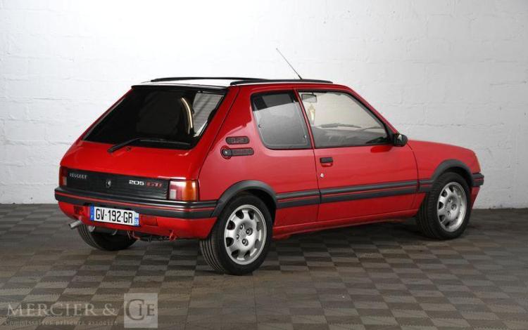 PEUGEOT 205 1,9 GTI ROUGE GV-192-GR