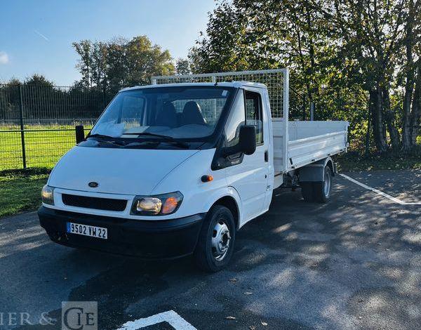 FORD TRANSIT BENNE BLANC 9502VW22