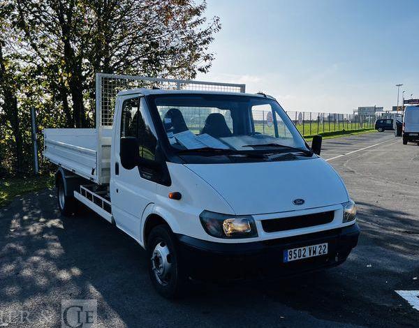 FORD TRANSIT BENNE BLANC 9502VW22