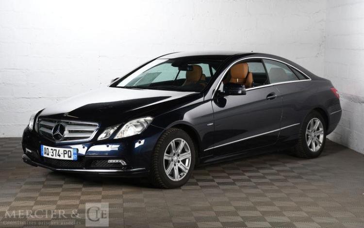 MERCEDES CLASSE E  COUPE CDI 350 BA BLEU AQ-374-PQ