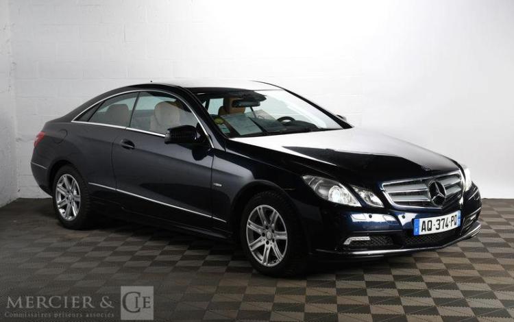 MERCEDES CLASSE E  COUPE CDI 350 BA BLEU AQ-374-PQ