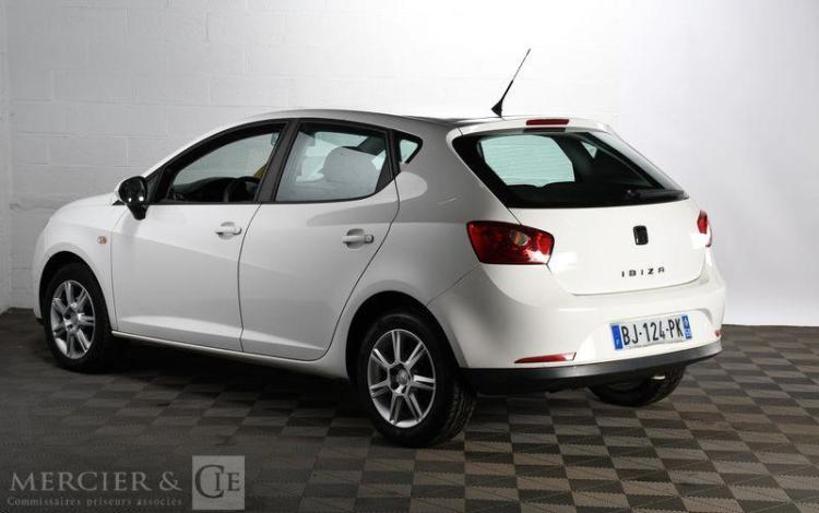 SEAT IBIZA 1,2 TDI 75CH STYLE BLANC BJ-124-PK