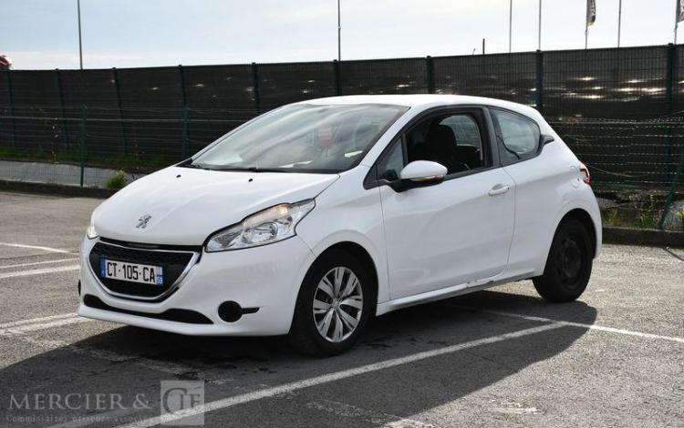 PEUGEOT 208 1,4 HDI 70CH ACTIVE BLANC CT-105-CA