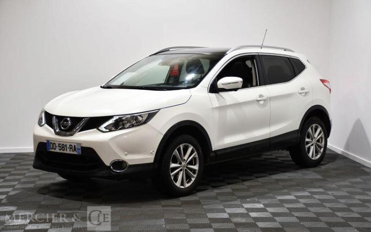 NISSAN QASHQAI 1,6 DCI 130 TEKNA 2WD BLANC DD-581-RA