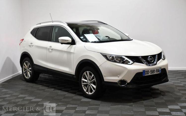 NISSAN QASHQAI 1,6 DCI 130 TEKNA 2WD BLANC DD-581-RA