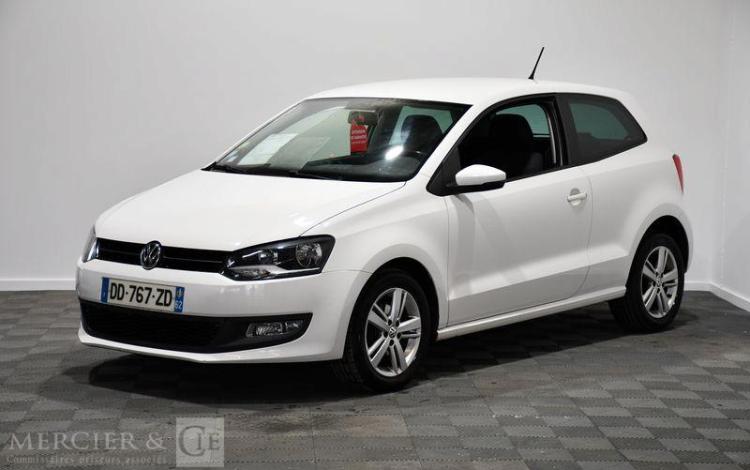 VOLKSWAGEN POLO 1,6 TDI 90 CONFORT LINE BLANC DD-767-ZD