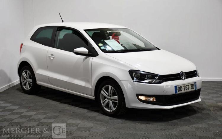 VOLKSWAGEN POLO 1,6 TDI 90 CONFORT LINE BLANC DD-767-ZD