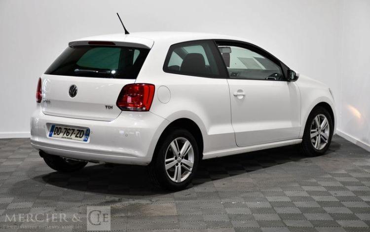 VOLKSWAGEN POLO 1,6 TDI 90 CONFORT LINE BLANC DD-767-ZD