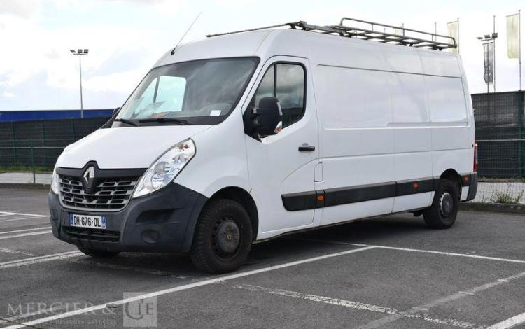 RENAULT MASTER 3 – 2,3 BLUE DCI 16V TURBO – DIESEL – 134066 KMS – ANNEE 2014 BLANC DM-676-QL