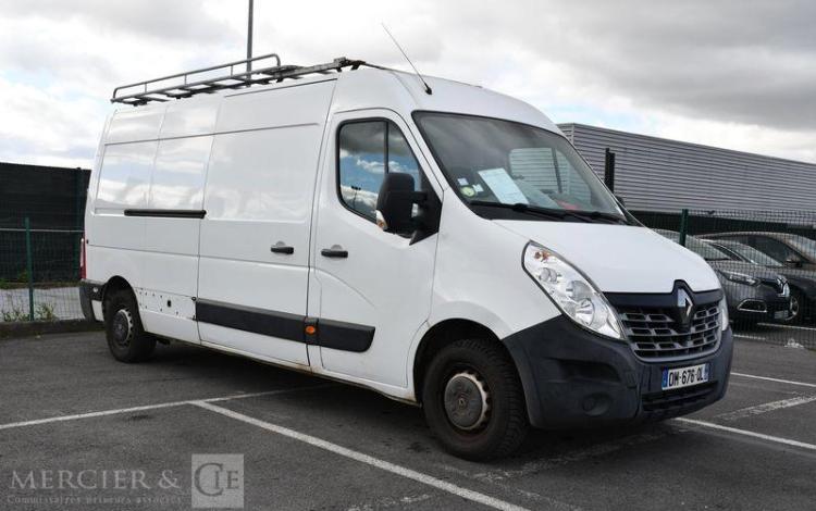 RENAULT MASTER 3 – 2,3 BLUE DCI 16V TURBO – DIESEL – 134066 KMS – ANNEE 2014 BLANC DM-676-QL