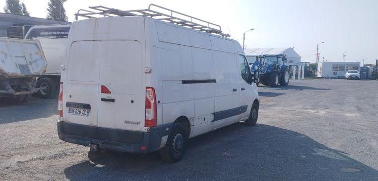 RENAULT MASTER 3 – 2,3 BLUE DCI 16V TURBO – DIESEL – 134066 KMS – ANNEE 2014 BLANC DM-676-QL