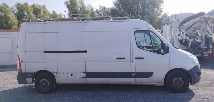 RENAULT MASTER 3 – 2,3 BLUE DCI 16V TURBO – DIESEL – 134066 KMS – ANNEE 2014 BLANC DM-676-QL