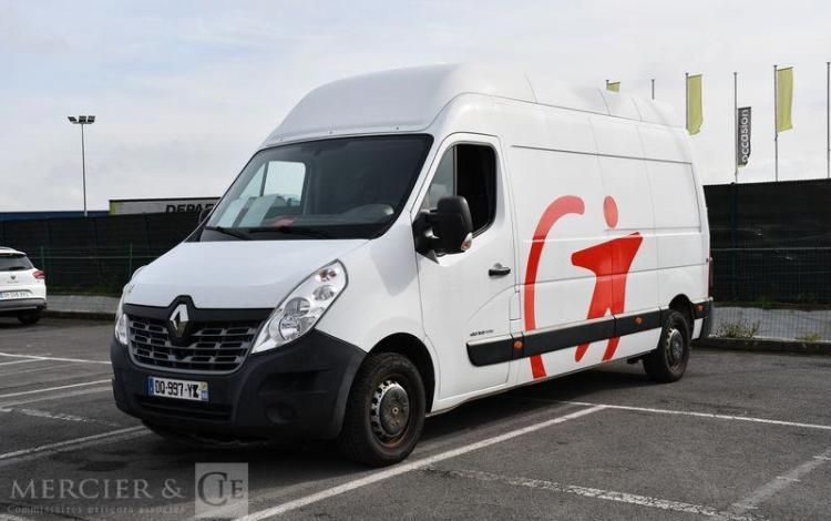 RENAULT MASTER TRAC F3500 L3H3 ENERGY DCI 135 BLANC DQ-997-YZ