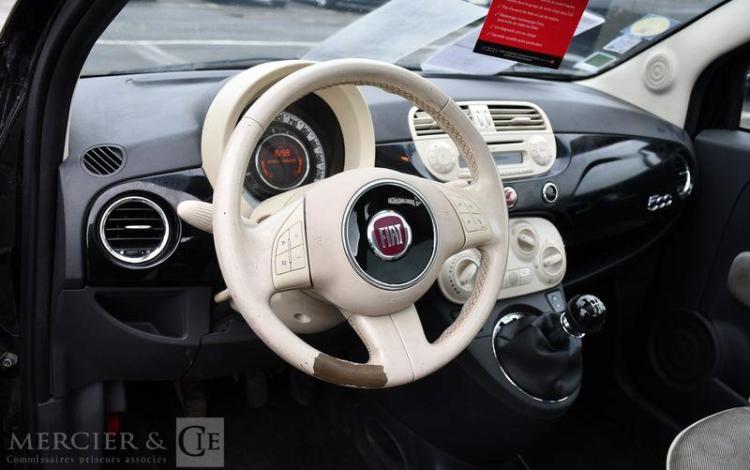 FIAT 500 1,2 70CH LOUNGE NOIR DX-925-ZL