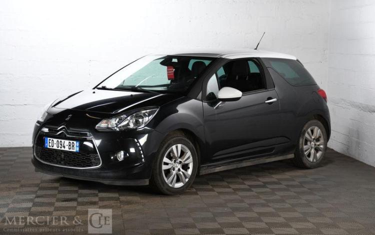 CITROEN DS3 1,6 HDI 90 SO CHIC NOIR ED-094-BR