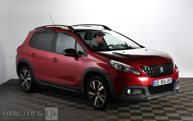 PEUGEOT 2008 1,2 PURETECH 110 GT LINE START/STOP ROUGE EE-804-GK