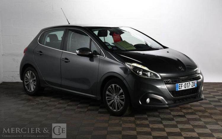 PEUGEOT 208 1,2 PURETECH 110CH ALLURE EAT BVA S&S GRIS EF-017-ZA