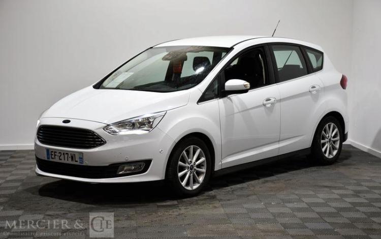 FORD C-MAX 2,0 TDCI 150CH TITANIUM X-POWERSHIFT BVA S&S BLANC EF-217-WL