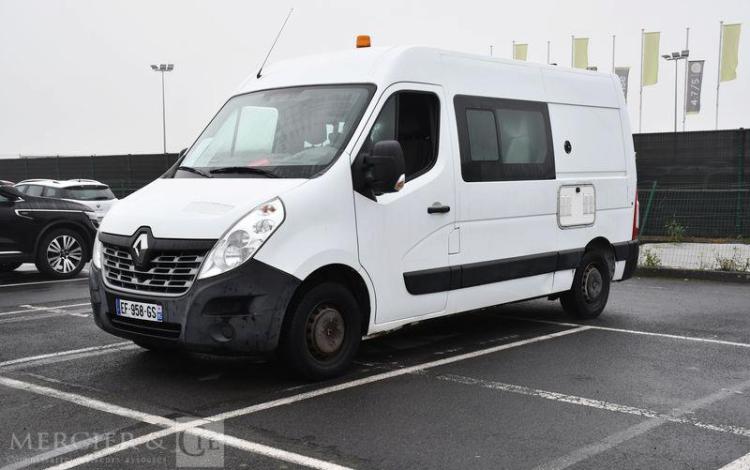 RENAULT MASTER CAB APPRO GCF TRAC F3500 L2H2 DCI 110 BLANC EF-958-GS