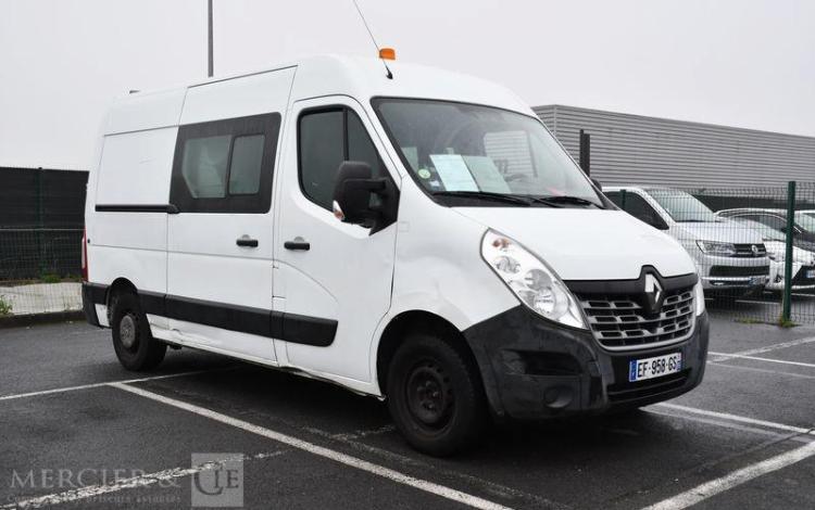 RENAULT MASTER CAB APPRO GCF TRAC F3500 L2H2 DCI 110 BLANC EF-958-GS