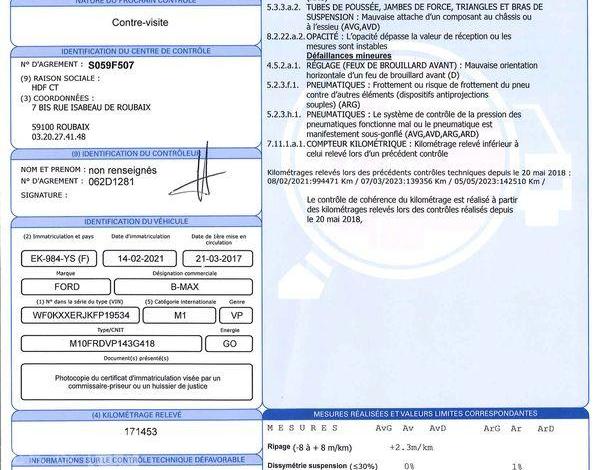 FORD B-MAX 1,5 TDCI 95CH TITANIUM S&S NOIR EK-984-YS