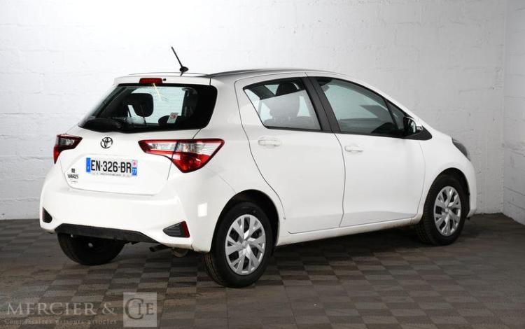 TOYOTA YARIS E69 FRANCE 2017 BLANC EN-326-BR