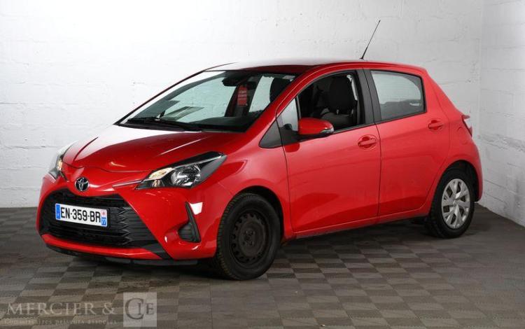 TOYOTA YARIS E69 FRANCE 2017 ROUGE EN-359-BR