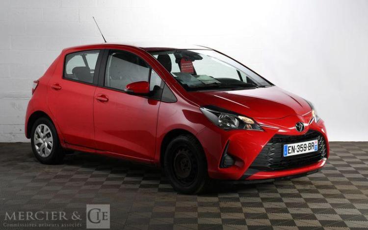 TOYOTA YARIS E69 FRANCE 2017 ROUGE EN-359-BR