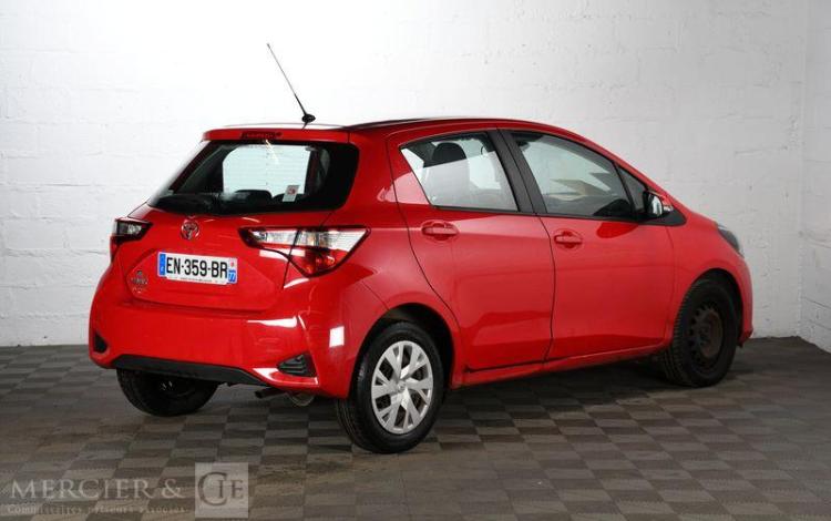 TOYOTA YARIS E69 FRANCE 2017 ROUGE EN-359-BR