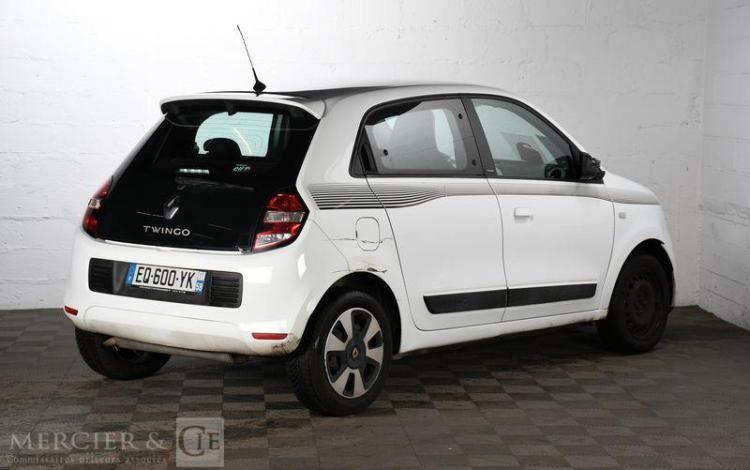 RENAULT TWINGO 1,0 SCE LIMITED BLANC EQ-600-YK