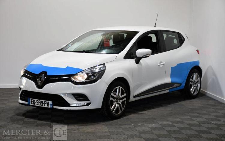 RENAULT CLIO IV 0,9 TCE 90 ENERGY ZEN BLANC EQ-999-PW