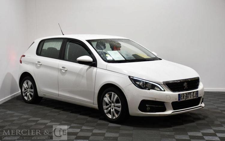 PEUGEOT 308 BLANC ER-971-LJ