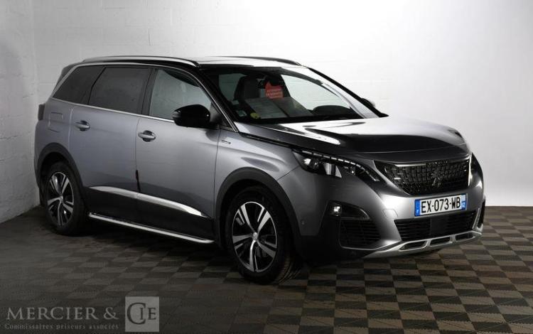 PEUGEOT 5008 1,5 BLUEHDI130 GT LINE EAT S&S BVA GRIS EX-073-WB