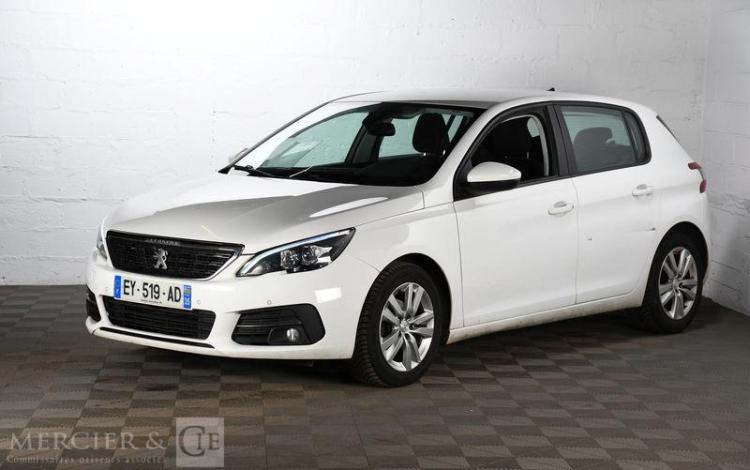 PEUGEOT 308 BLANC EY-519-AD