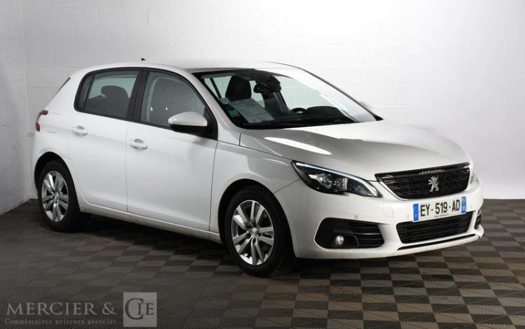 PEUGEOT 308 BLANC EY-519-AD