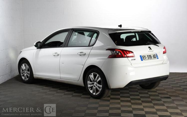 PEUGEOT 308 BLANC EY-519-AD