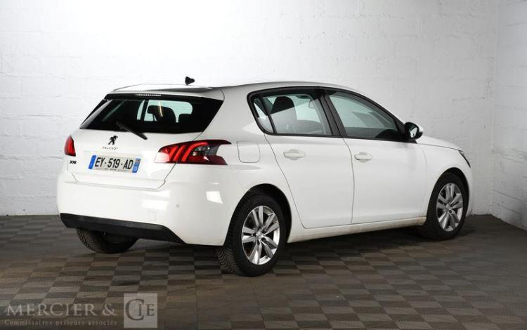 PEUGEOT 308 BLANC EY-519-AD