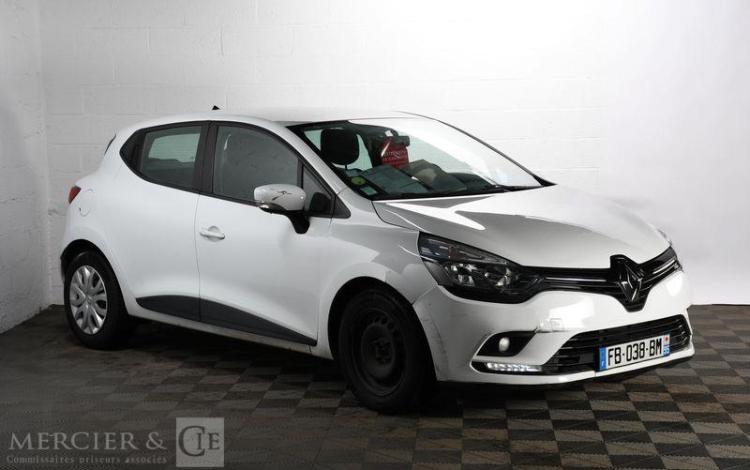 RENAULT CLIO STE AIR MEDIANAV DCI 90 BLANC FB-038-BM