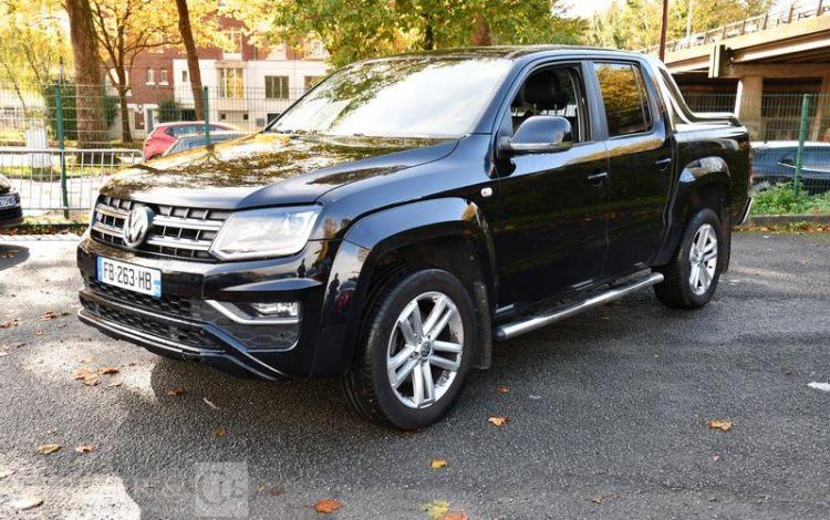 VOLKSWAGEN AMAROK 3,0 V6 TDI 258 CARAT 4MOTION BVA NOIR FB-263-HB