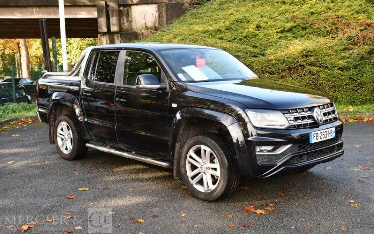 VOLKSWAGEN AMAROK 3,0 V6 TDI 258 CARAT 4MOTION BVA NOIR FB-263-HB