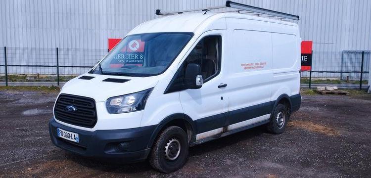 FORD TRANSIT T310 L2H2 2.2 ECOBLUE 105CV FOURGON – 82028KM – AN 2019 BLANC FD-090-LA