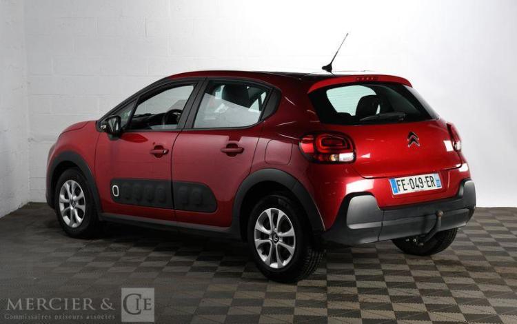 CITROEN C3 1,5 BLUE HDI 100 FEEL BUSINESS START/STOP ROUGE FE-049-ER