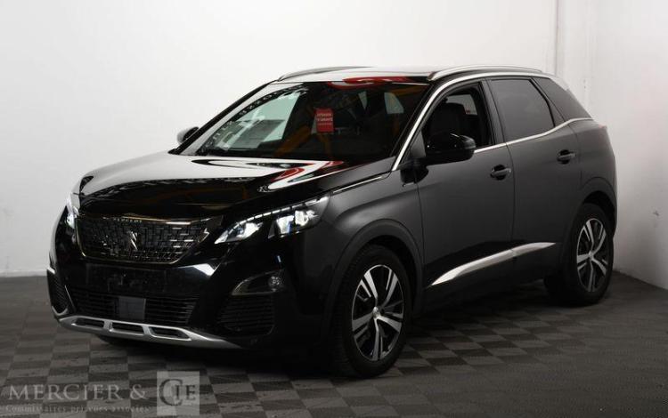 PEUGEOT 3008 1,5 BLUEHDI130 E6 130 GT LINE EAT pour pieces sans carte à pro uniquement NOIR FE-461-XD