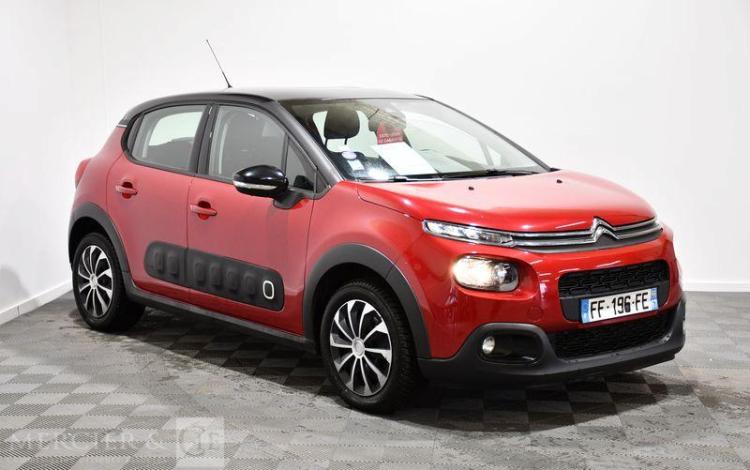 CITROEN C3 PURE TECH 82 SHINE ROUGE FF-196-FE