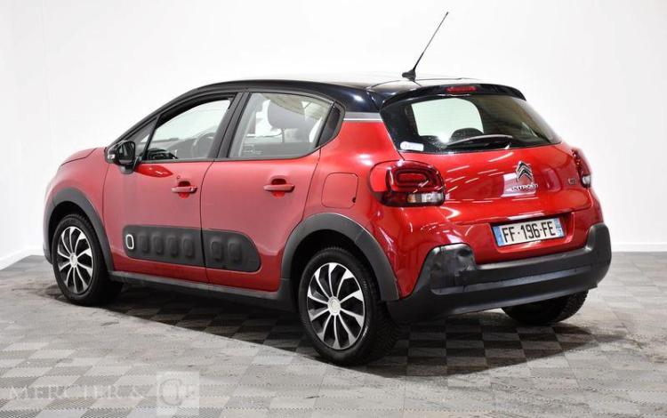 CITROEN C3 PURE TECH 82 SHINE ROUGE FF-196-FE