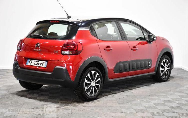 CITROEN C3 PURE TECH 82 SHINE ROUGE FF-196-FE