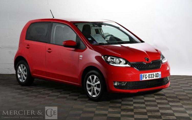 SKODA CITIGO 1,0 MPI 75CH EDITION ROUGE FG-033-QD